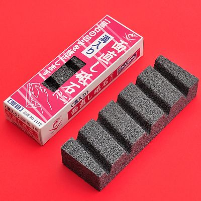 Japan NANIWA FLAT FLATTENING STONE for waterstone whetstone  #24 coarse  IO-1112