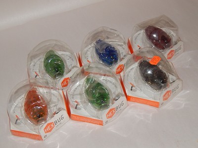 Lot 6 HEX Bug Larva New in Package Sealed w Bubble Damage