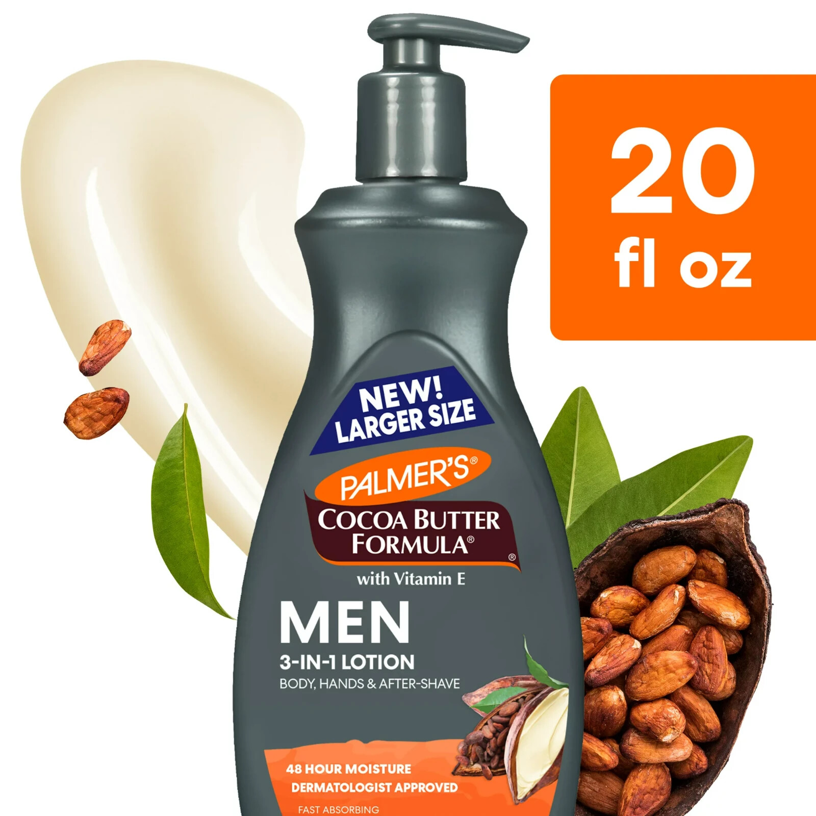 Palmer's-Cocoa Butter Formula Men's Body Lotion 20 fl. oz-USA
