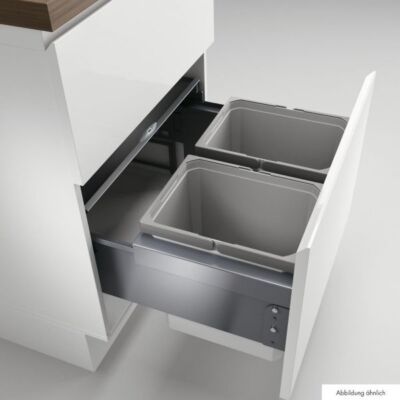 Cox  Base 360 K/600-2, Abfallsammler mit Frontauszugssystem, mit Biodeckel, anth