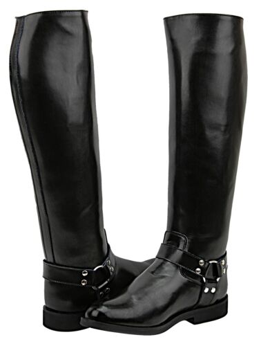 FAMMZ CASPER Harness Women Ladies Motorcycle Riding Fashion Tall Knee High Boots - Bild 3 von 13