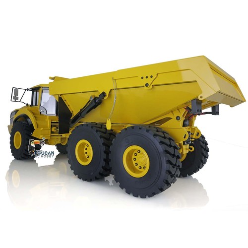 1:14 6WD Metall Hydraulisch RC Heben Knicklenker Dumper Motor ESC Sound Lichter - Bild 11 von 13