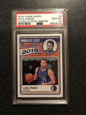 PSA10 NBAカード 2018 フープス ルカドンチッチ ルーキーカード