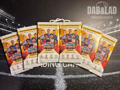 6 Packs Topps Match Attax Extra 24/25 Pack - Rabatt im Mehrfachkauf
