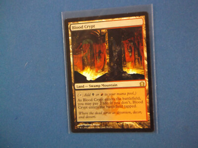 MTG '' Blood Crypt '' from RTR  EX-MT see scans   # 2