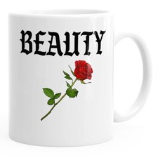 Kaffee-Tasse Beauty & Beast Partner-Tasse Liebe Geschenk-Tasse Valentinstag