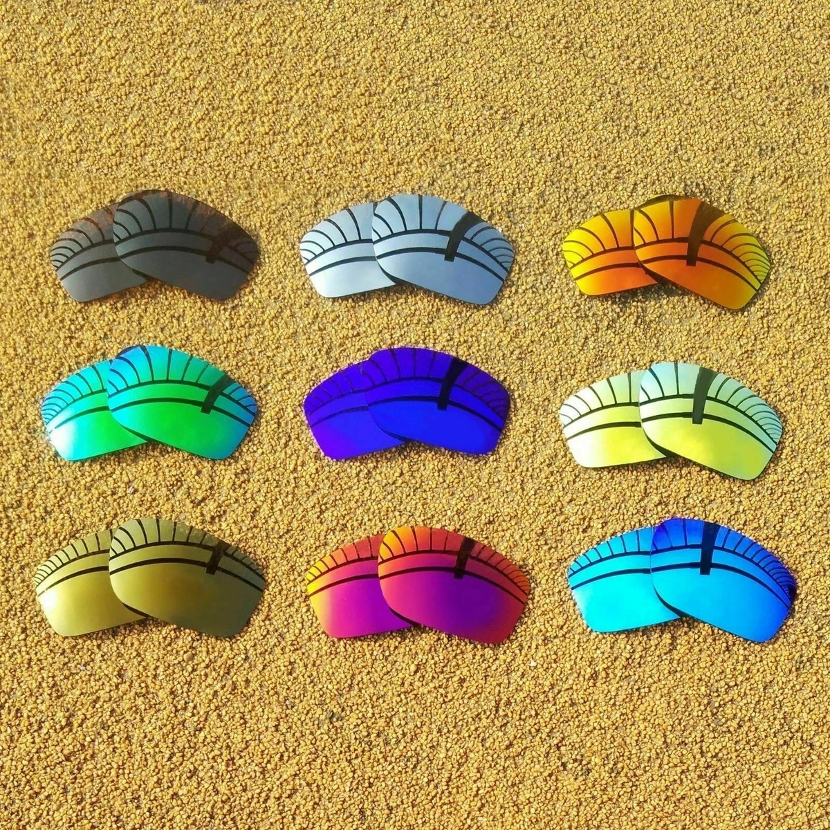 Oakley double top edge lens