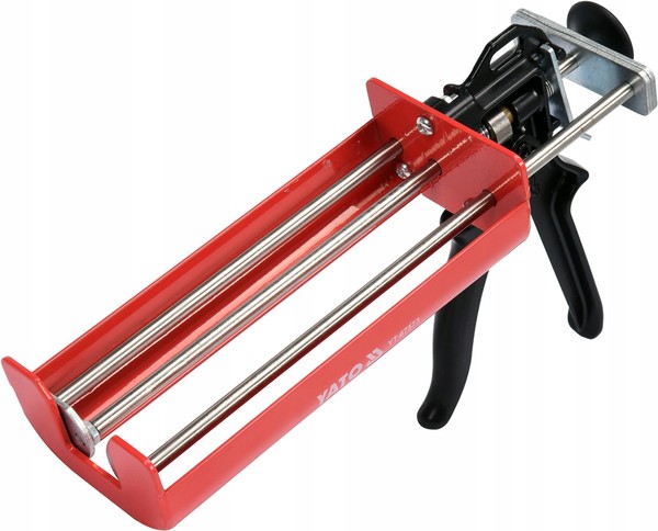 Doppel Skelett Auspresspistole Silikonpresse Kartuschenpistole Kartuschenpresse-image