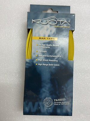 Kuota Lenkerband mit Lenkerstopfen.gelb