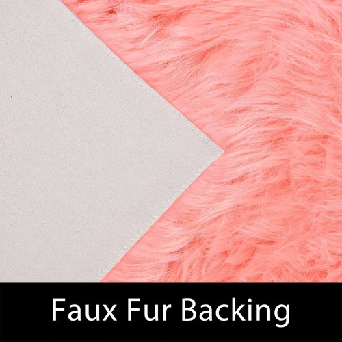Latepis Faux Fur Sheepskin Area Rugs Soft Shaggy Carpet for Living Room Bedroom - Picture 48 of 219