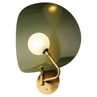Modern Dark Green Shade Wall Light Industrial Home Décor Lamp Fixture