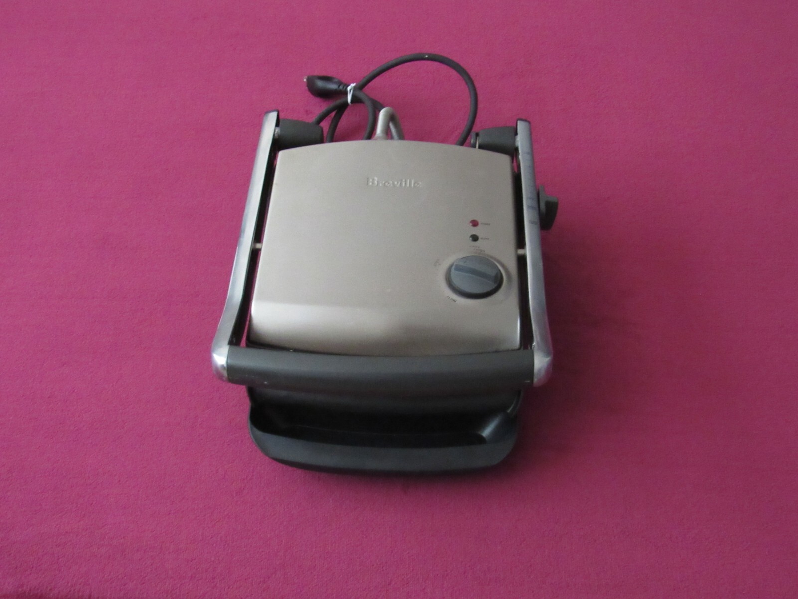 Breville TG425XL Heavy Duty Stainless Panini Press & Grill eBay