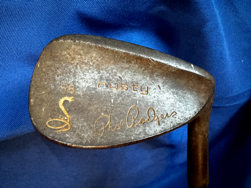 COBRA PHIL ROGERS "RUSTY" 56 degree Sand Wedge, Right Hand 35.5" length - 第 1/6 張圖片
