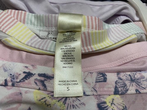 5 Pack Jessica Simpson Ultra Soft Lace Back Tanga Panties Small New With Tags. - Picture 6 of 6