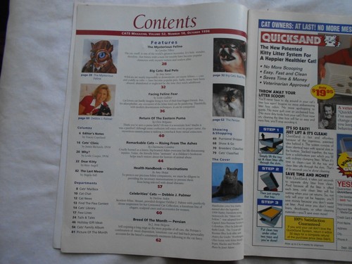 CATS Magazine-OCTOBER,1996 - Picture 2 of 2