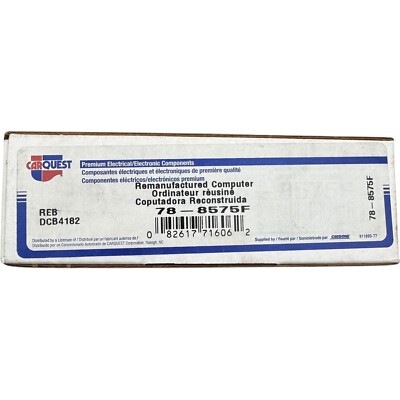 Engine Control Module (ECM)-24 Valves CARQUEST 78-8575F