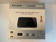 Belkin Network USB HUB F5L009 Ver 2 Share Printers & USB Devises