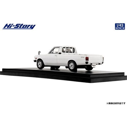 1:43 Hi-Story Datsun Sunny Truck Long Body Deluxe 1979 White HS418WH Resin - Picture 8 of 8