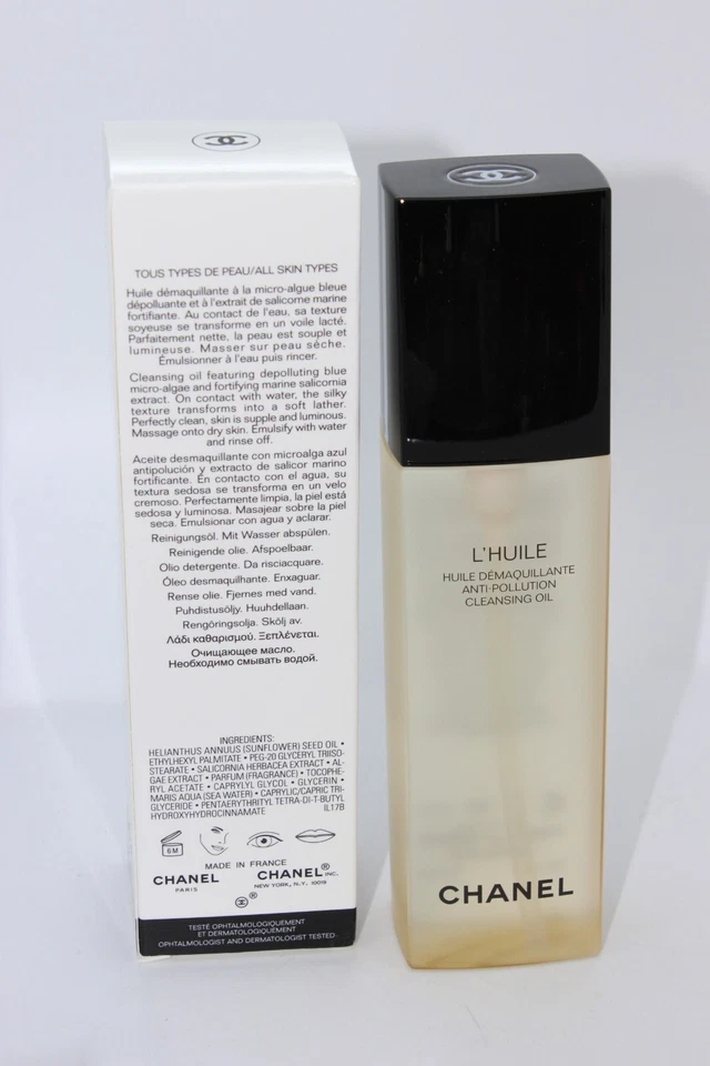 Chanel L'Huile Anti-Pollution Reinigungsöl 150ml Cleansing Oil - Bild 2 von 2
