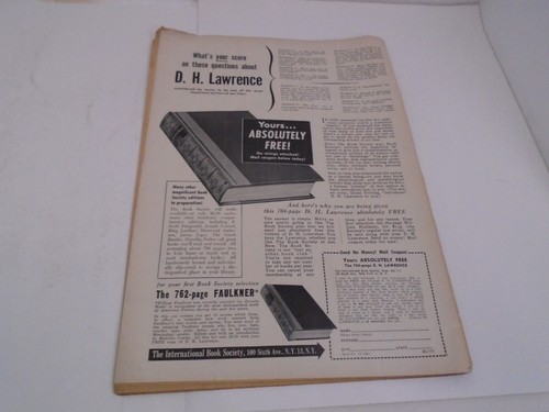 Saturday Review of Literature Magazine July 15,1950 **RARE** Jackie Robinson - Picture 4 of 4