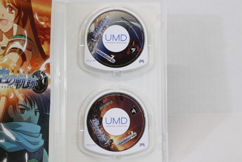 Legend of Heroes Sora no Kiseki SC Eiyuu Densetsu CIB PSP PS