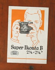ZEISS SALES BROCHURE FOR SUPER IKONTA B/14578