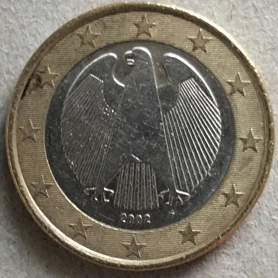 European Union Germany 2002 1 Euro coin - Image 2 of 2