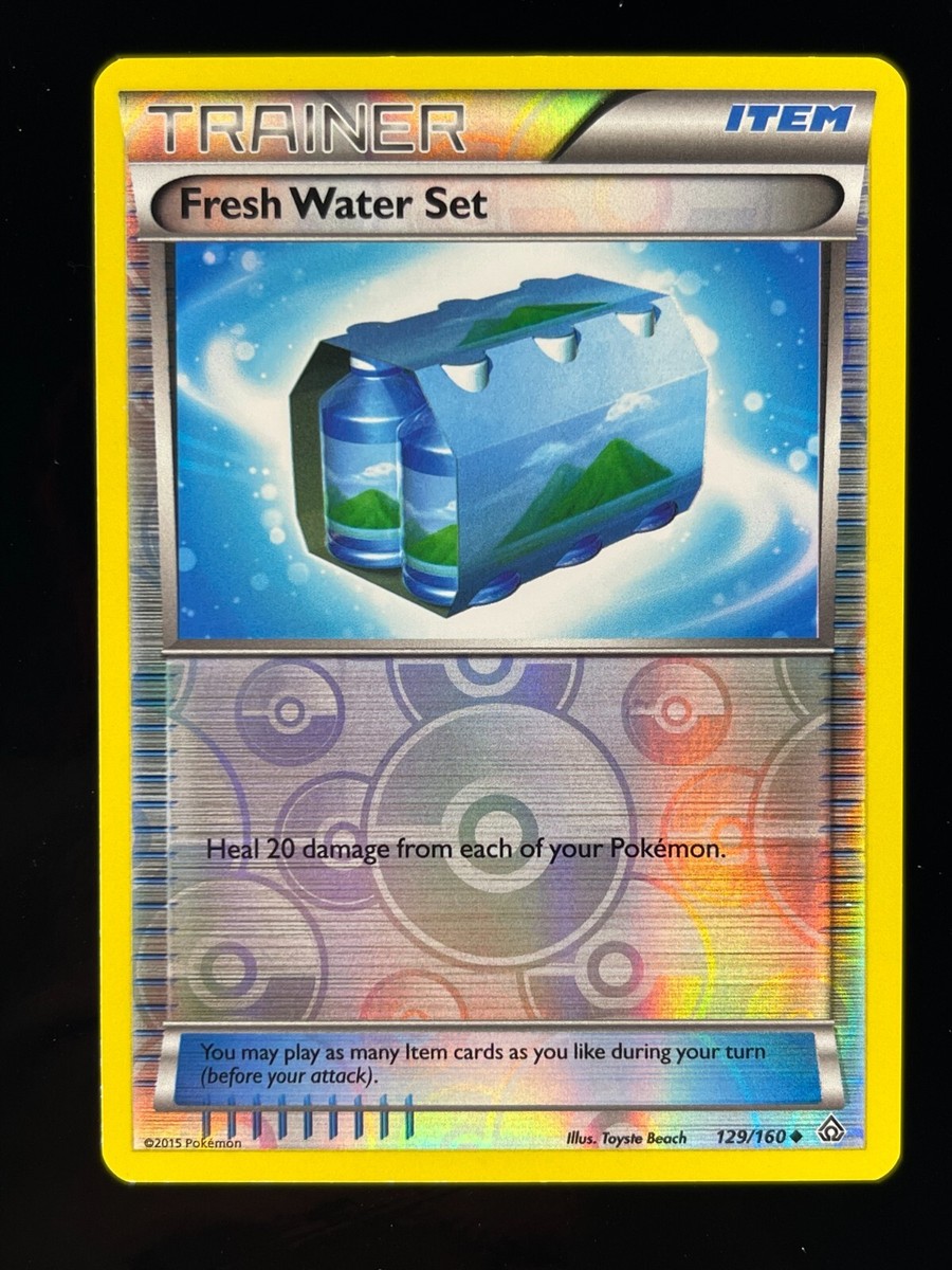 fresh water set pokemon card - (129/160) - XY Primal Clash You may play any number of Item cards during your turn Fresh Water Set 129/160 Price