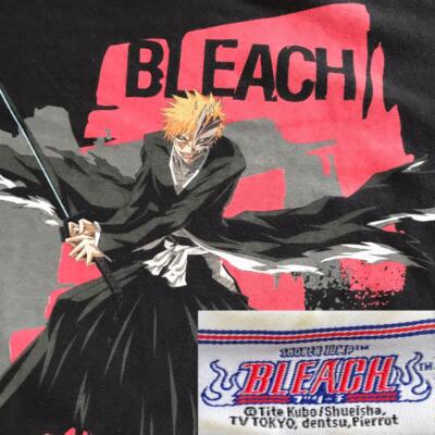 Bleach 2000 Vintage T-Shirt Ichigo Kurosaki | eBay