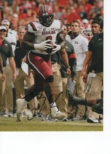 JAVON KINLAW SOUTH CAROLINA GAMECOCKS SIGNED 8X10 PHOTO W/COA #2