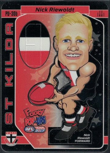 2017 AFL TEAMCOACH FOOTY POP-UPS; Individual Card Sale. - Picture 12 of 15