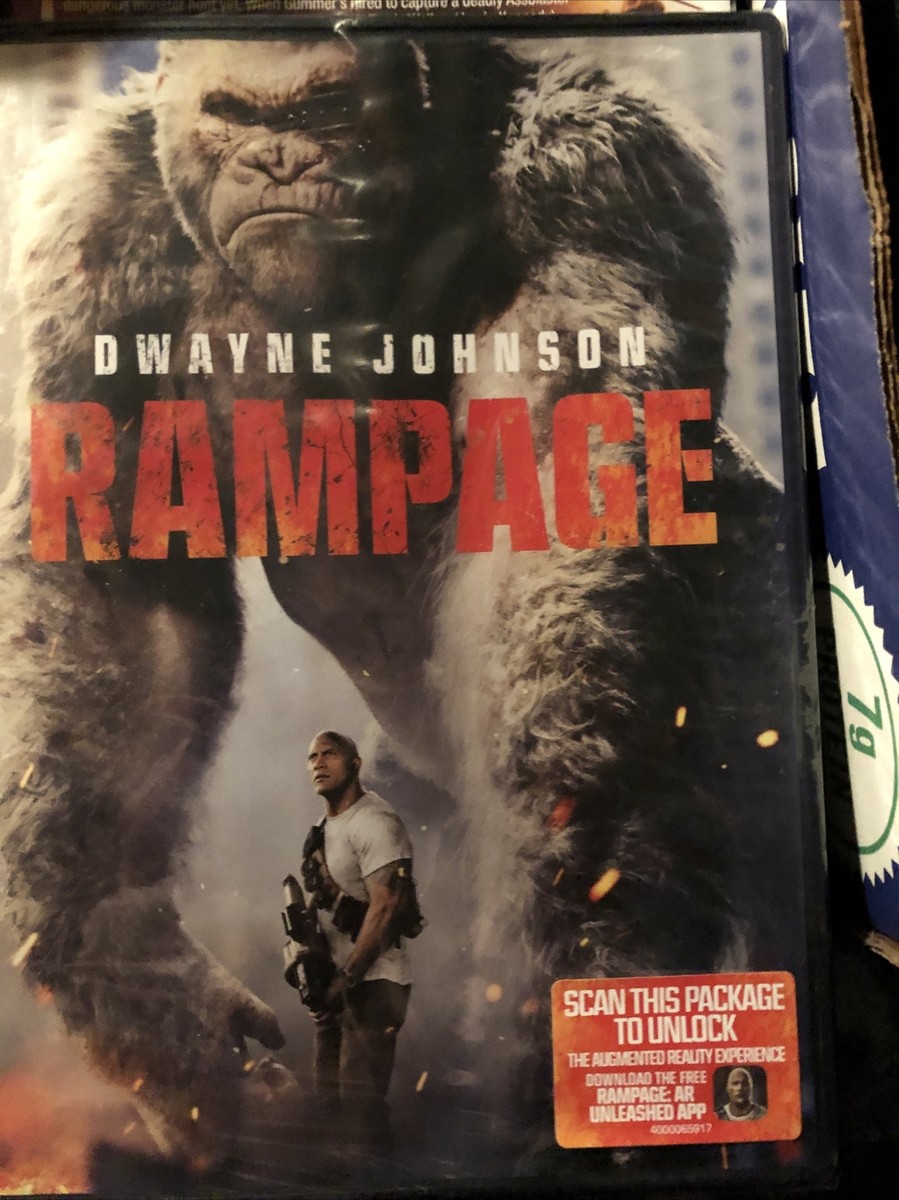 ★美品★THE RAMPAGE DVD Amazon.com: Rampage (DVD) : Dwayne Johnson, Naomie Harris