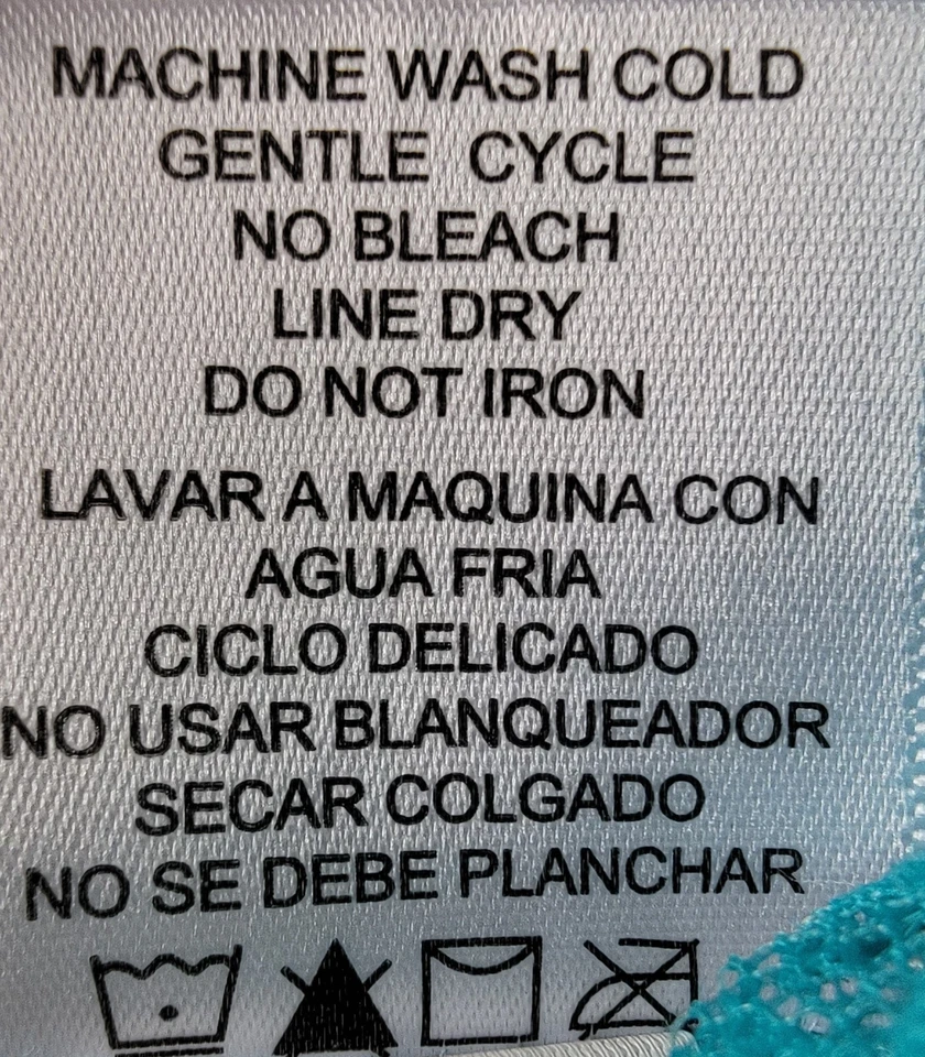 Camisa Top Blusa Bongo Mujer Talla L Grande Multicolor Colibrí Floral Foto 4 de 4