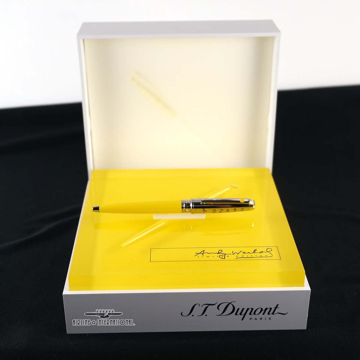 <新品>S.T. Dupont Andy Warhol 限定版 ボールペン S.T. Dupont Andy Warhol Limited Edition Marilyn Monroe