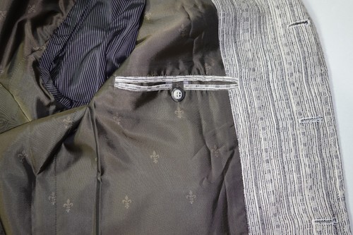 C$1498 NUEVO John Varvatos COLECCIÓN. Blazer/Chaqueta en Ecia Talla 46/XL Hecho en ITALIA - Imagen 14 de 15