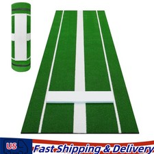 3 x 10 Green Softball Baseball Pitching Rubber Mat Training Indoor Outdoor Mound
