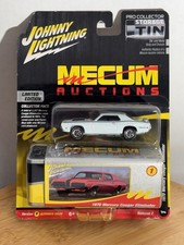 Johnny Lightning Mecum Auctions 1970 Mercury Cougar Eliminator White Lightning