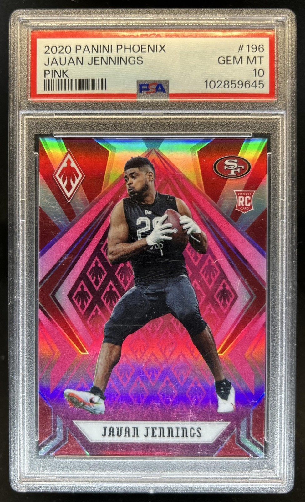 Jauan Jennings Panini Phoenix #196 Pink