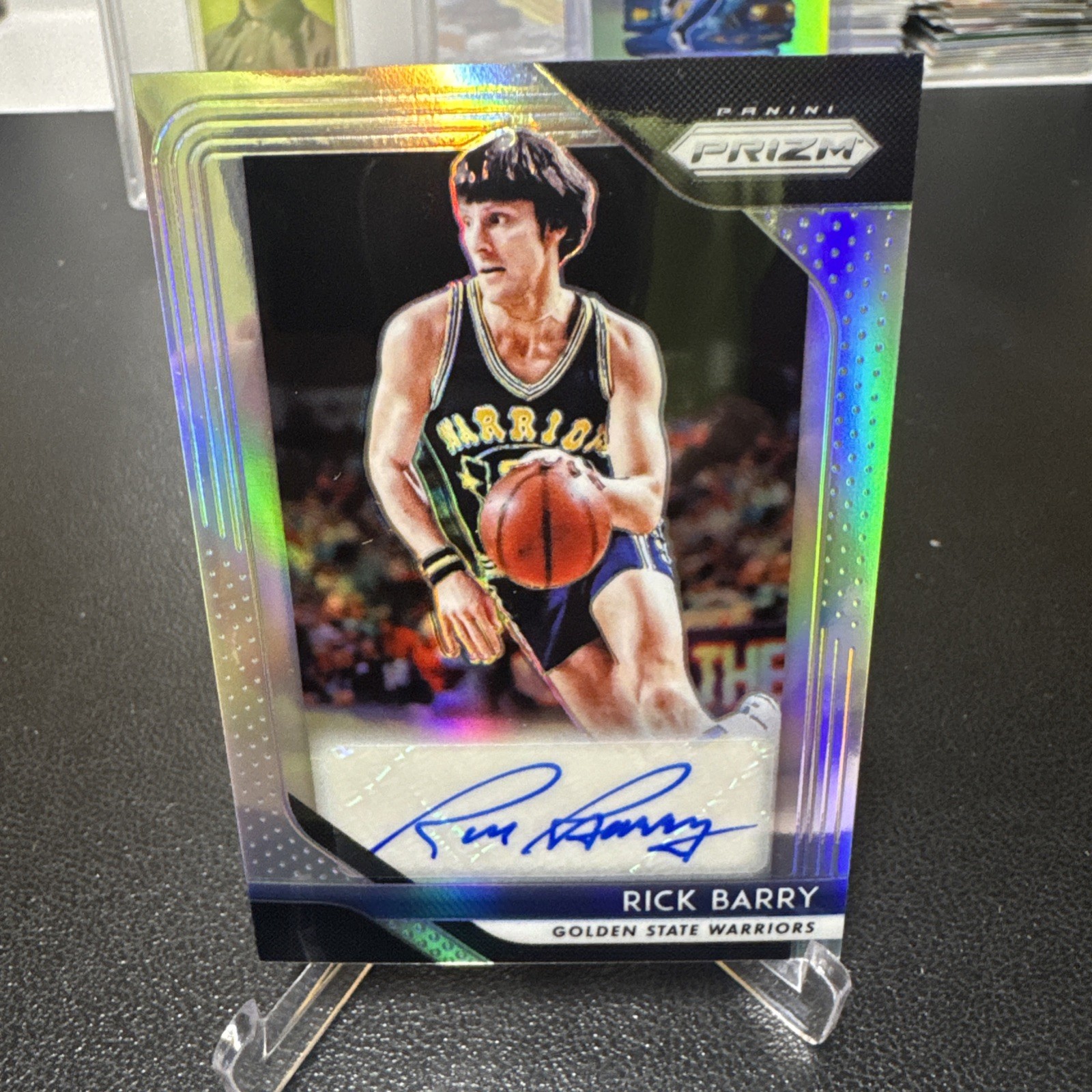 🔥🔥🏀NBA HOF Rick Berry Silver Prism Auto