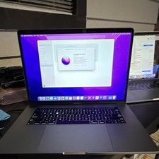 Apple MacBook Pro 15-inch Gray Laptop Intel 16GB ram 512 SSD Monterey