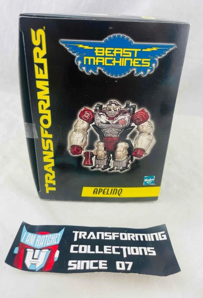 Transformers TFCC Botcon 2000 Beast Machines Apelinq Exclusive MISB - Image 3 of 4