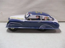 Schylling State Police Tin Friction Car