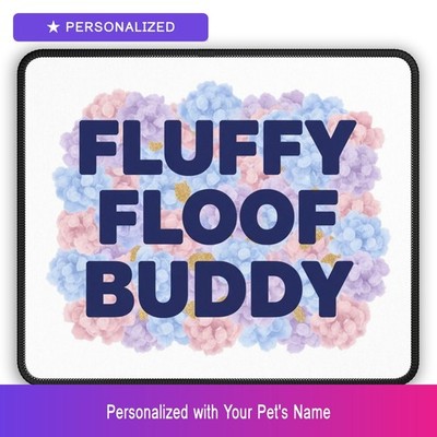 Custom Ragdoll Cat Pet Lover Mouse Pad Personalized Name Desk Mat Easter Gift