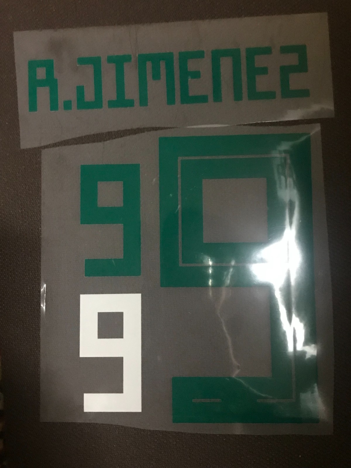 Mexico 2018 Raul JIMENEZ Player Size Soccer Shirt Nameset Name Number ID Print