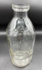 Petersburg Creamery Half Gallon Milk Bottle 1/2 Gallon 2 Quarts Vintage Glass