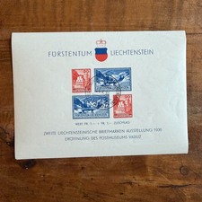 POSTAGE STAMPS: Liechtenstein B14 1936 Hinged