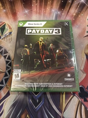 Payday 3 for Xbox Series X/S - Brand New Factory Sealed! Free Fast Shipping 