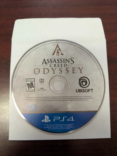 Assassin's Creed Odyssey (PS4, 2018) NO TRACKING - DISC ONLY 4361