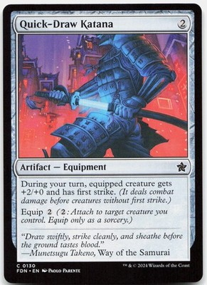 Quick-Draw Katana Foundations 130 NM