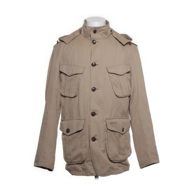Barbour, Safarijacke, Herren, Größe: L, Beige, Baumwolle/Polyamid/Polyester #GnW